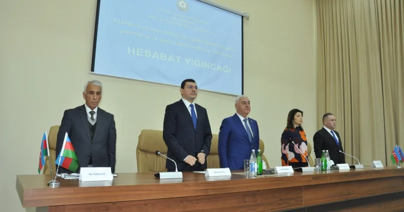 Pirallahı rayonunda hesabat yığıncağı keçirildi FOTOLAR