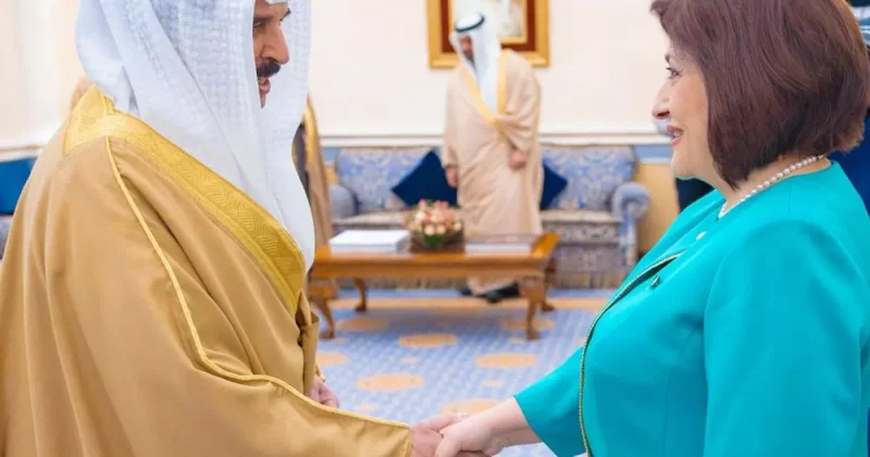 Король Бахрейна о развитии Азербайджана ФОТО