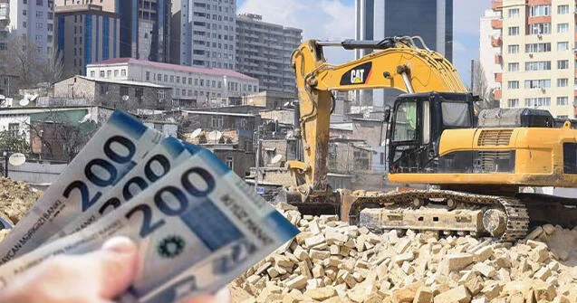 Həmin ərazidə söküntü başlayır Kvadratına 2500 manat