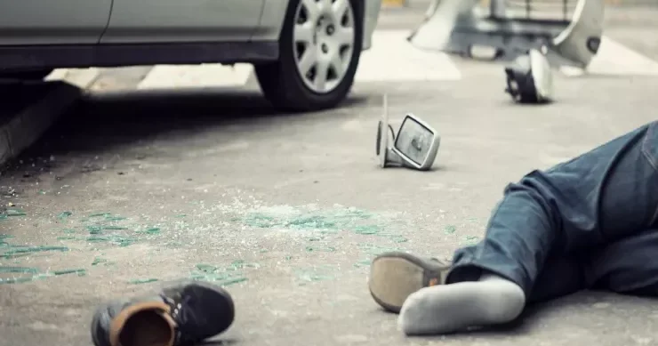 Saatlıda daha bir piyada yolda CAN VERDİ