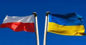 Ukrayna Polşa sərhədində texniki nasazlıq yaranıb FOTO