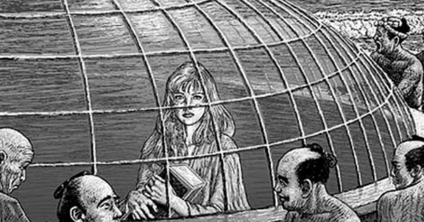 1803 cü ildə Yaponiya sahillərinə qəribə bir gəmi enib və...