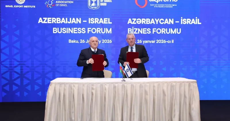 Азербайджан и Израиль подписали меморандум между предпринимательскими организациями