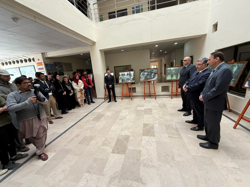 Pakistan universitetində Xocalıya dair fotosərgi təşkil olunub