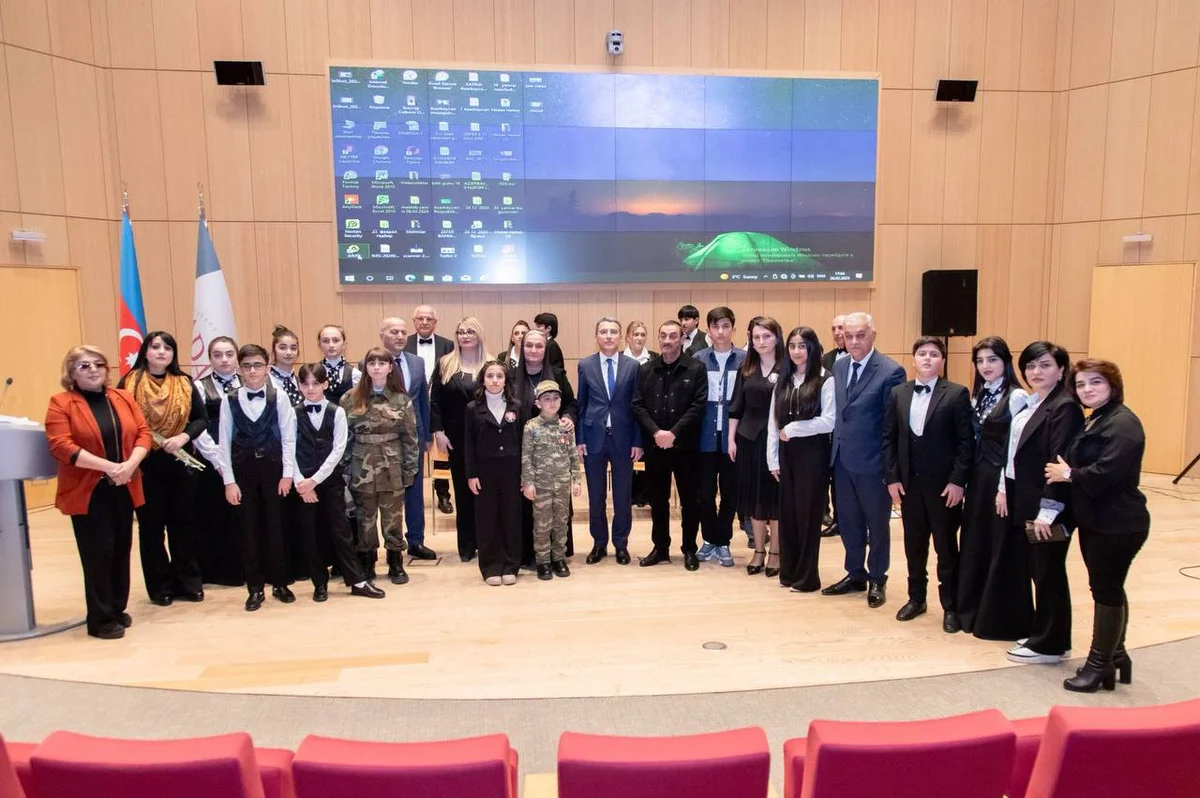 ADA Universitetindəki anım tədbiri şəhid övladlarının iştirakı ilə keçirildi FOTO