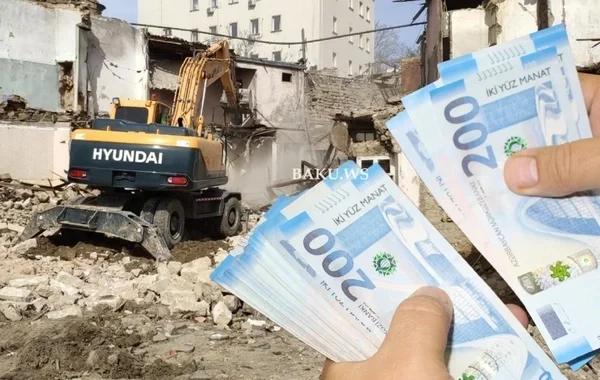 Bakıda bu ərazidə 4 bina sökülür 1660 manat kompensasiya təklif olunub