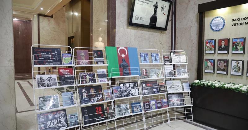В БГУ открылась выставка Геноцид в Ходжалы боль, которая не стирается из памяти