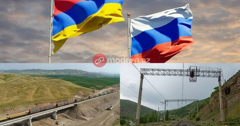 Rusiya Cənubi Qafqazdan getmək istəmir dəmir yolu şantajı