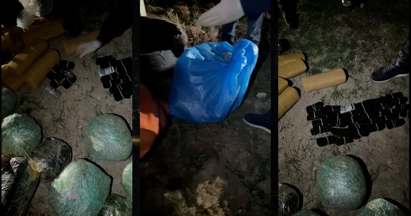 В Азербайджане задержан наркокурьер с 51 кг марихуаны