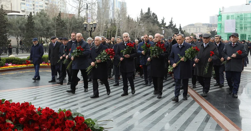 “AzərEnerji” kollektivi Xocalı abidəsini ziyarət etdi Fotolar