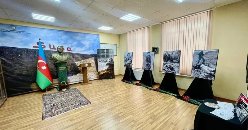Yekaterinburqda Xocalı soyqırımının qurbanları anılıb FOTOLAR