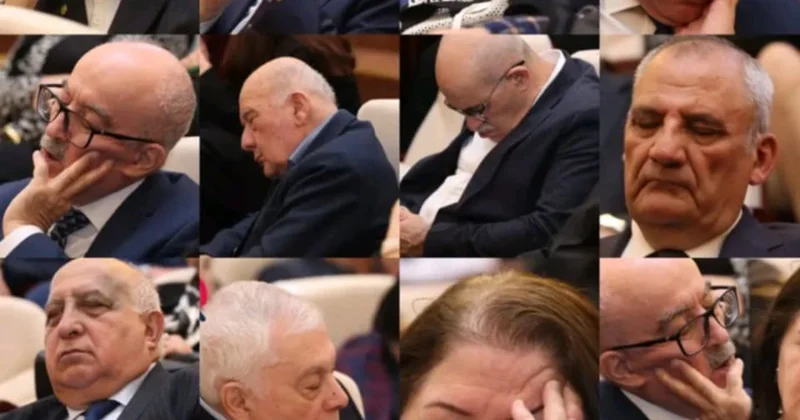 İclasda yatanları qınayaq, ya fotoları paylaşanları?