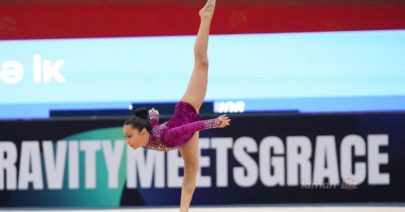 Bədii gimnastika üzrə Azərbaycan birinciliyi keçirilir FOTO