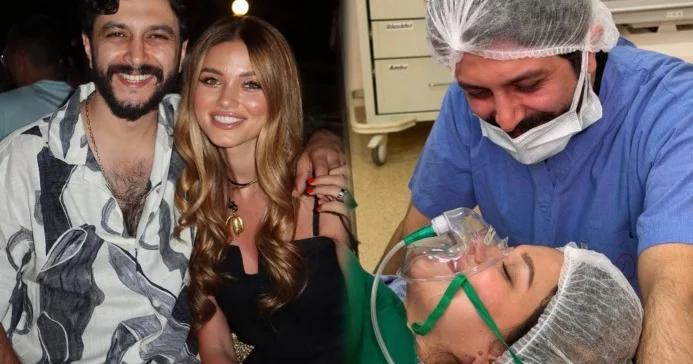 Nəzrin ana oldu Fotolar