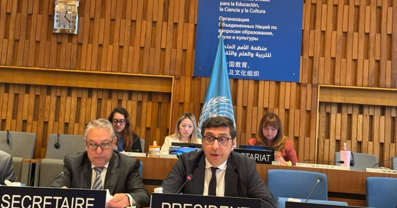 Fərid Qayıbov UNESCO da COP10 Bürosunun ilk rəsmi iclasına sədrlik edib