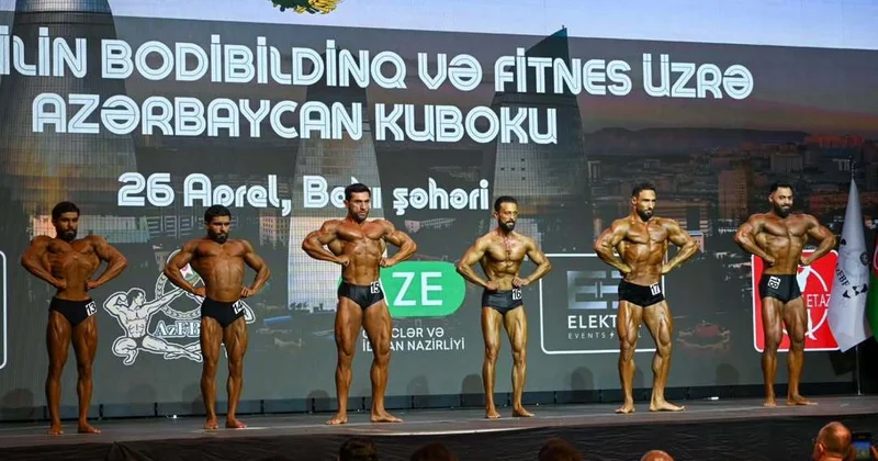 Bakıda bodibildinq və fitnes üzrə Azərbaycan kuboku keçirilib FOTO