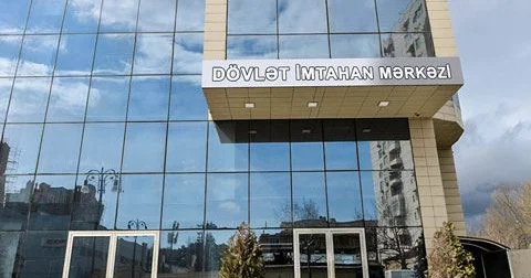 Bir nəfərdə mobil telefon aşkar edildiyi üçün imtahandan xaric olunub
