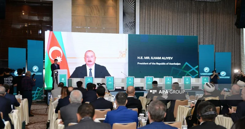 Prezidentin islamofobiya ilə bağlı beynəlxalq konfransın iştirakçılarına MÜRACİƏTİ