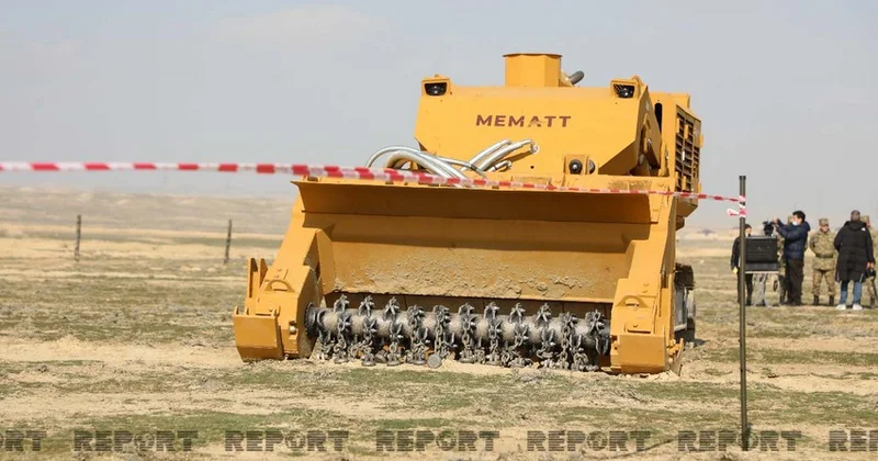 Qarabağ zonasında daha 1795.7 hektar ərazi minalardan təmizlənib