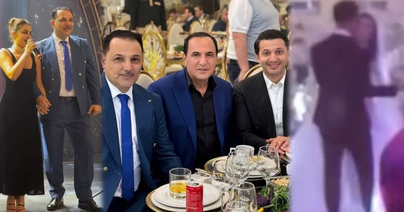 Vüqar Əbdülovun qızının toyundan GÖRÜNTÜLƏR