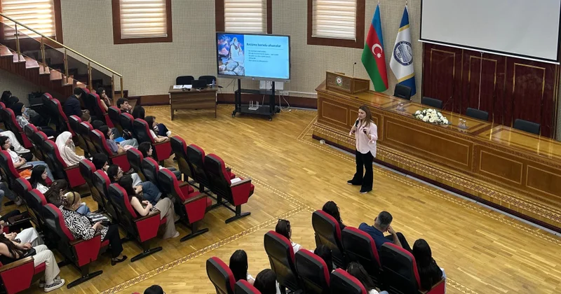 BDU da tələbələrin gələcək karyerası ilə bağlı seminar keçirilib