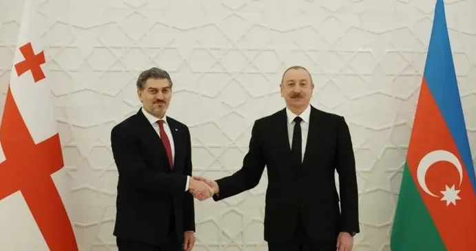 Ильхам Алиев поздравил президента Грузии