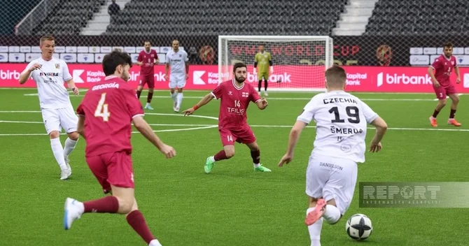 Çexiya millisi Bakıda keçirilən minifutbol üzrə dünya çempionatında yer aldığı qrupu lider tamamlayıb