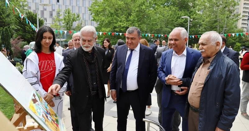 “Azərbaycanım” Beynəlxalq VIII Uşaq və Gənc Rəsm Festivalı baş tutdu FOTO