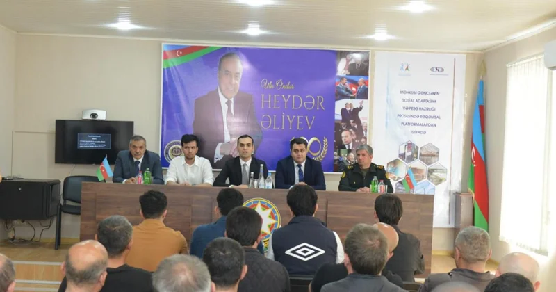 Gənc məhbuslarla görüş keçirilib