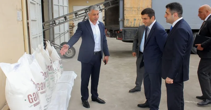 Göygöl: Quşqara kəndində yeni taxıl müəssisəsi istifadəyə verilib