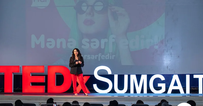 Мероприятие TEDx Sumgait успешно завершилось при генеральном партнерстве Nar