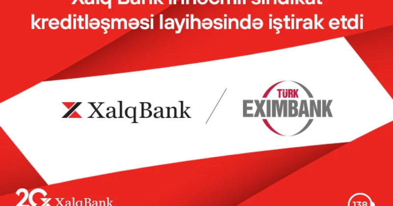 Xalq Bank beynəlxalq maliyyə bazarında növbəti layihədə iştirak edib