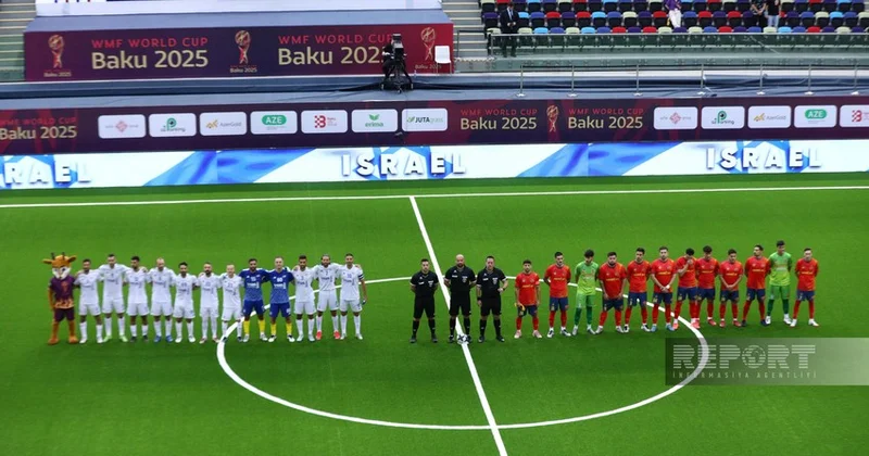 Minifutbol 2025: İspaniya mübarizəni dayandırdı, İsrail 1/8 finalda