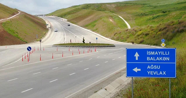 Qəbələyə çəkilən yeni yoldan Neçə km qısalacaq?+Fotolar