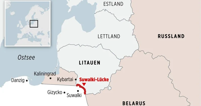 Litvalılar Suvalki dəhlizini kütləvi şəkildə tərk edir Rusiya hücum EDƏ BİLƏR KONKRET