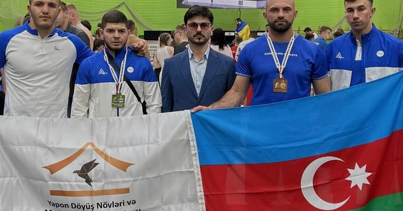 Azərbaycan sumoçuları Avropa çempionatını iki medalla başa vurublar