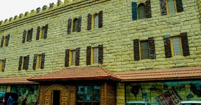 Şəki restoranı belə söküldü ANBAAN VİDEO