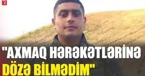 Axmaq hərəkətlərinə dözə bilmədim Şəhid anası
