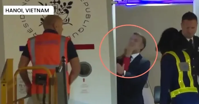 Makron arvadının ona şillə vurmağından danışdı VİDEO