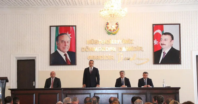 Goranboy rayon İcra Hakimiyyəti başçısı yanında Şuranın növbəti iclası keçirildi FOTOLAR