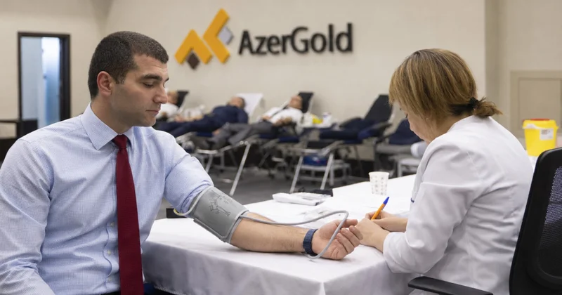 В ЗАО AzerGold организована традиционная акция по сдаче крови