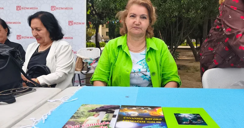 Şair Bənövşə Daşdılı ilə İMZA günü keçirildi FOTO
