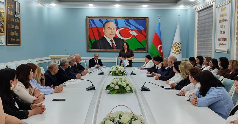 Nurəddin Kazımovun elmi irsi GDU da müzakirə olundu FOTO