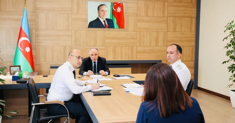 Kamran Əliyev Qaradağda qəbul keçirdi Fotolar