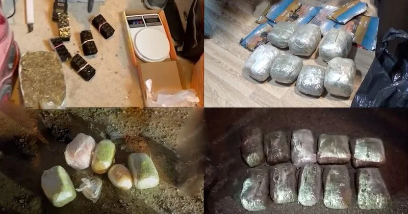 Bakı, Sumqayıt və Masallıda 40 kiloqram narkotik dövriyyədən çıxarıldı VİDEO