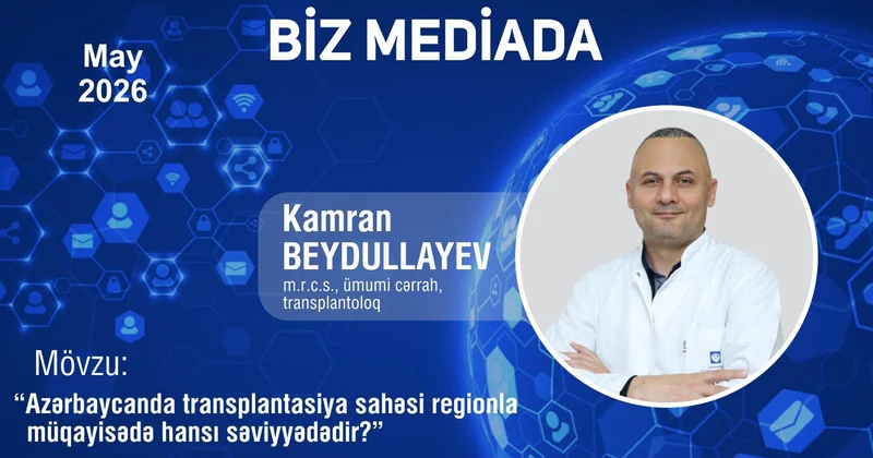 Azərbaycanda transplantasiya sahəsi regionla müqayisədə hansı səviyyədədir?