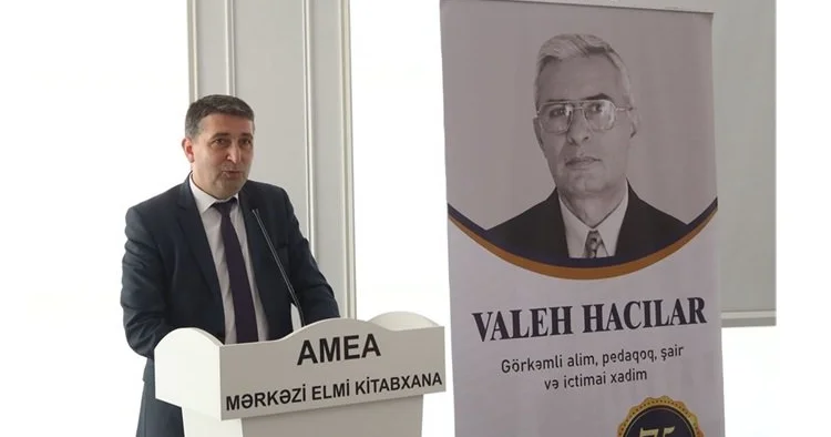 AMEA da Valeh Hacıların 75 illik yubileyi keçirilib