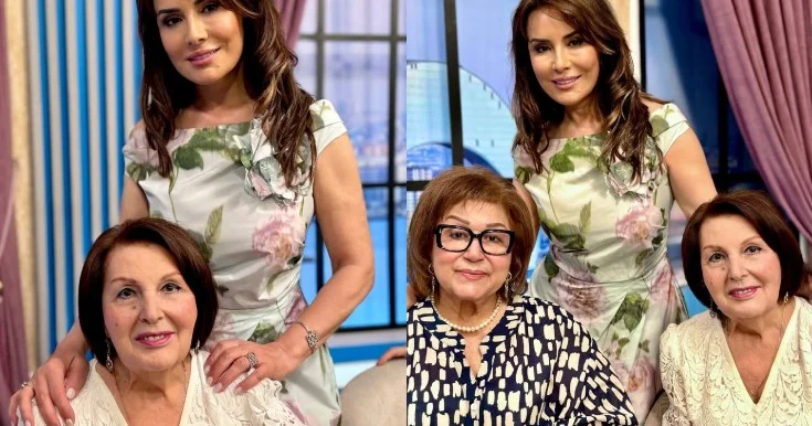 Ofeliya Sənaninin 85 yaşını belə təbrik etdi Fotolar
