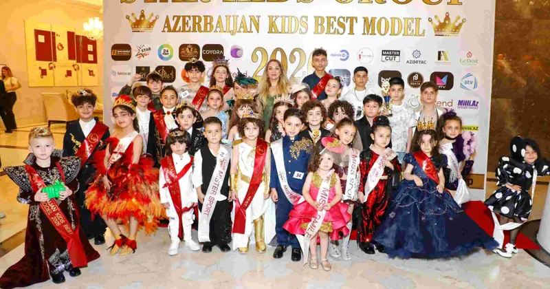 “Azerbaijan Kıds Best Model 2026” uşaq moda yarışması təşkil olunub