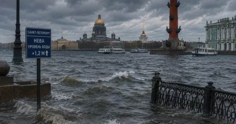Санкт Петербург может затопить из за таяния ледника Судного дня
